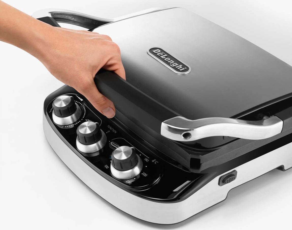 Гриль Delonghi CGH 900 Steel BK купить | ELMIR - цена, отзывы ...