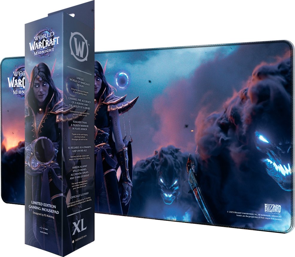 44 ÉLORLYFE グッズ Коврик для мыши Blizzard World Of Warcraft Midnight Xalatath XL