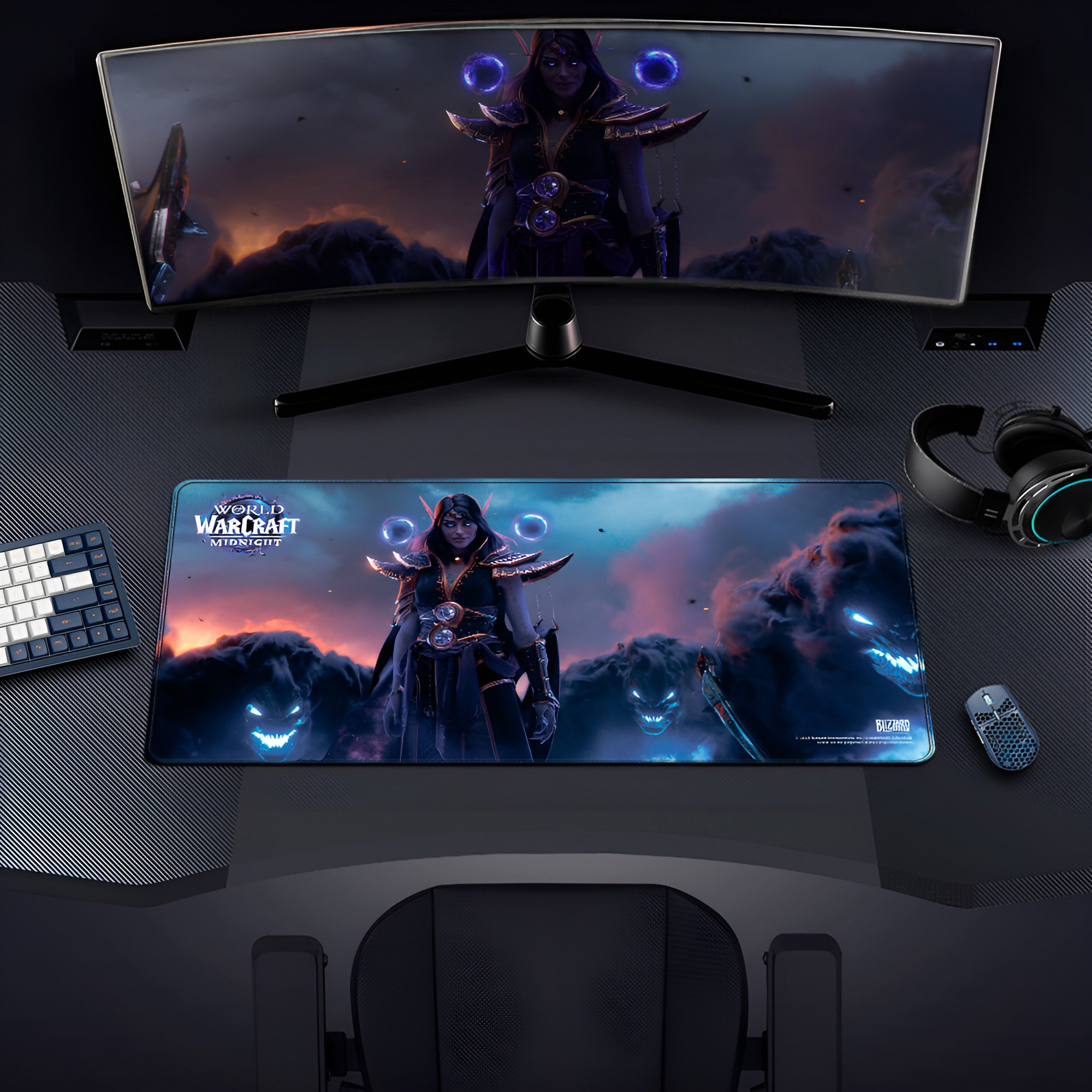 Коврик для мыши Blizzard World Of Warcraft Midnight Xalatath XL