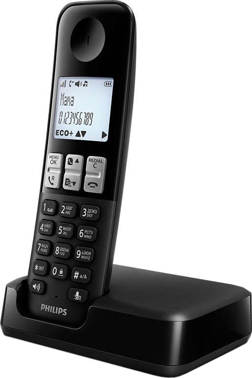 Радиотелефон DECT Philips D2301B/51 купить | ELMIR - цена, отзывы ...