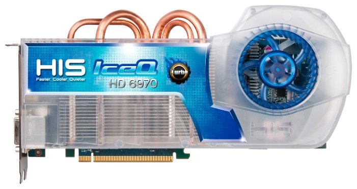 Видеокарта HIS PCI-E Radeon HD6970 2GB DDR5 IceQ Tur (H697QT2G2M ...