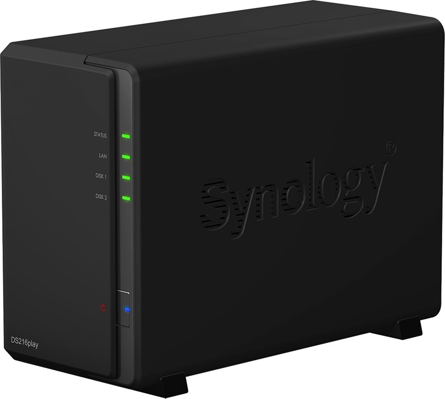 Сетевое хранилище NAS Synology DS216play купить | ELMIR - цена, отзывы ...