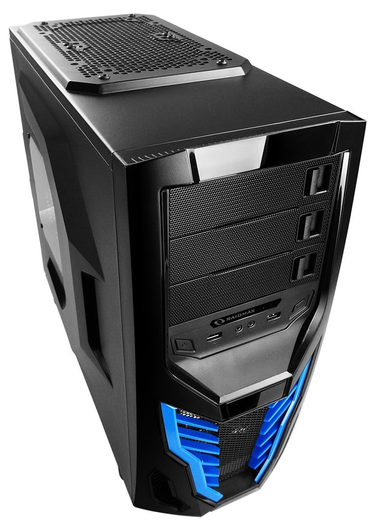 Корпус Raidmax Cobra-Z 502WBU Blue б/БП купить | Elmir - цена, отзывы ...