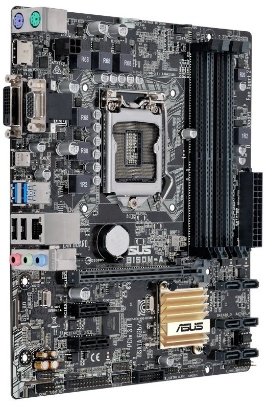 Материнская плата Asus B150M-A/C/SI s-1151 B150 купить | Elmir - цена ...