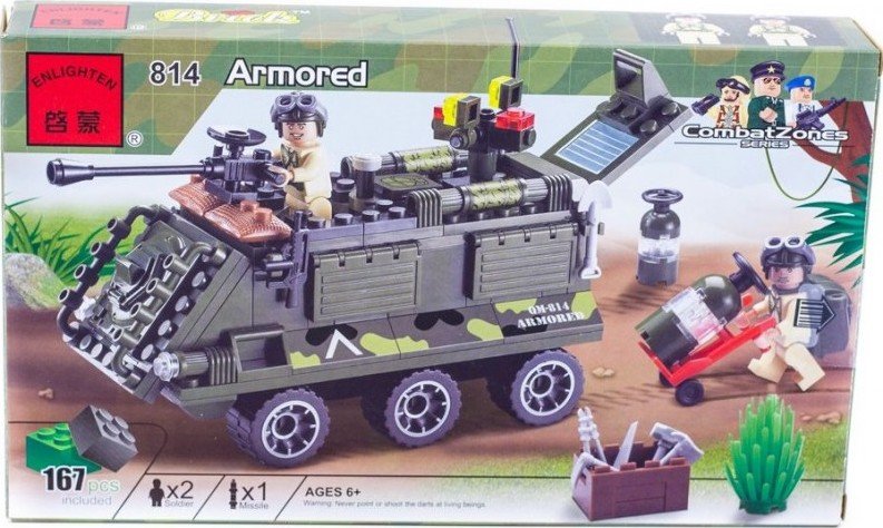Конструктор Brick Combat Zones Бронетранспортер (814) купить