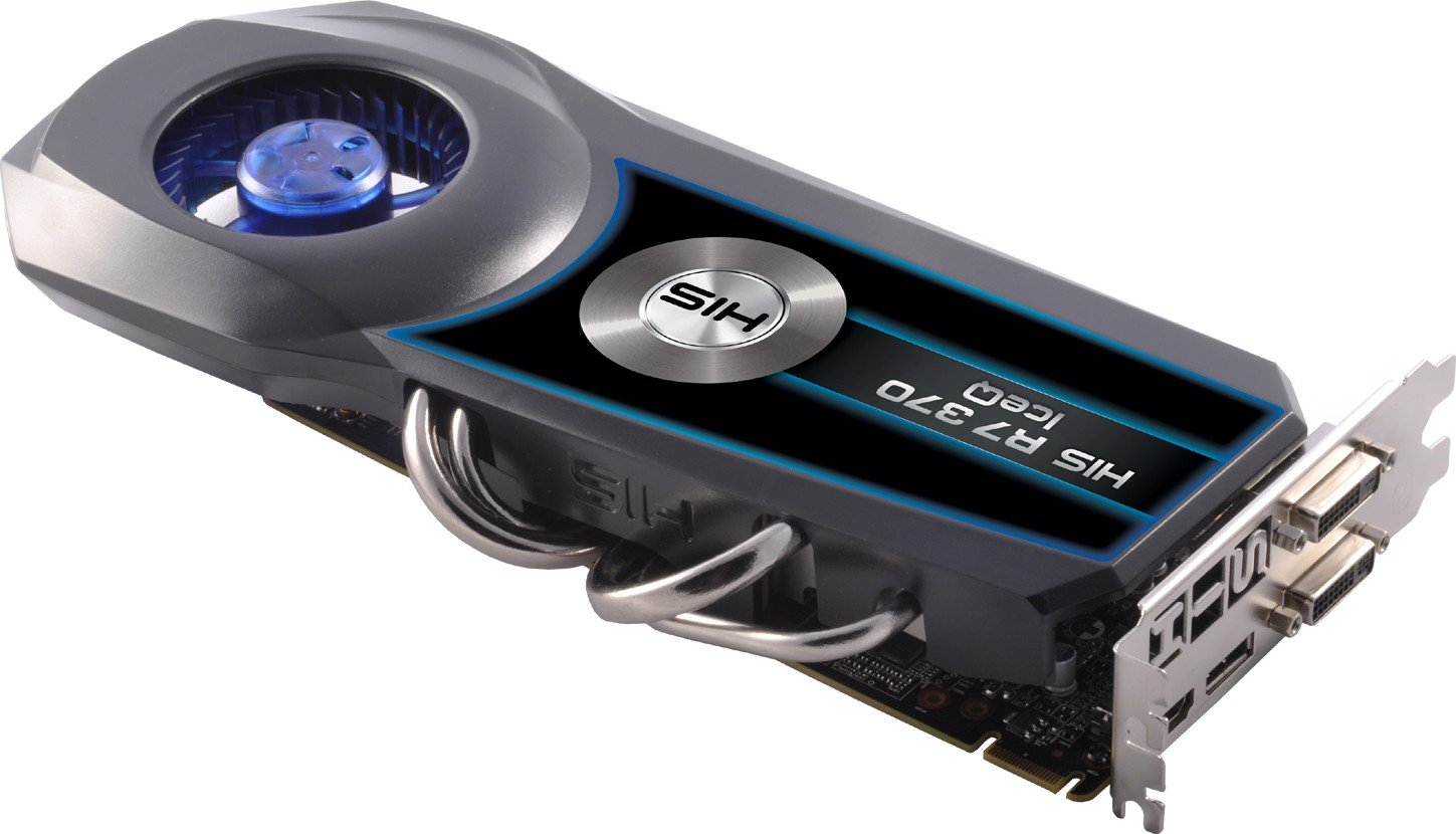 Видеокарта HIS PCI-E Radeon R7 370 4GB DDR5 IceQ OC (H370PQB4CR ...