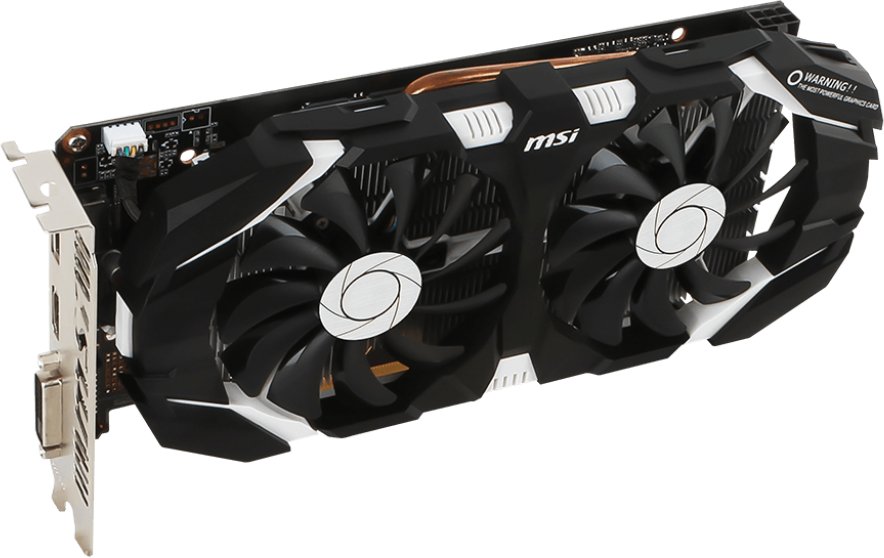 Видеокарта MSI PCI-E GeForce GTX1060 6GB DDR5 (GTX 1060 6GT OCV1 ...