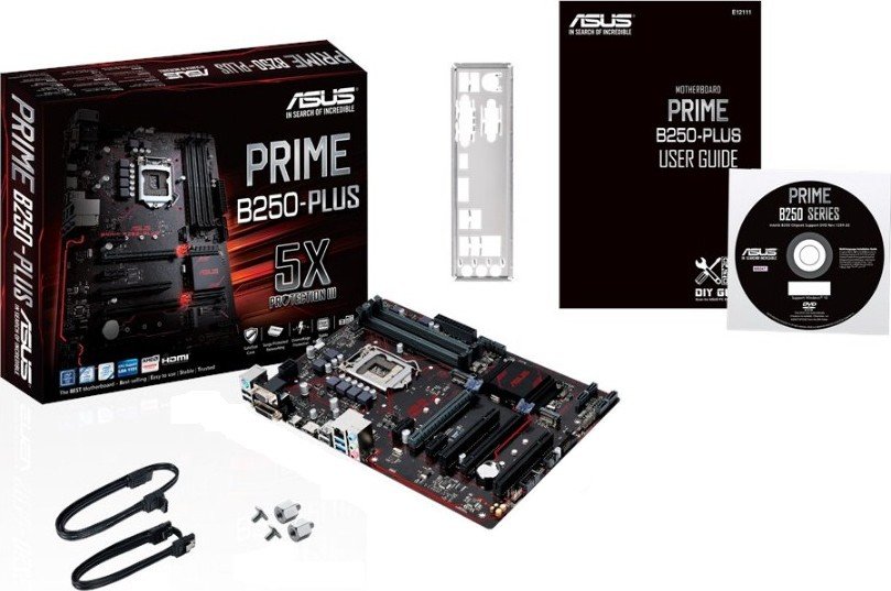 Материнская плата Asus Prime B250-Plus s-1151 B250 купить | Elmir ...
