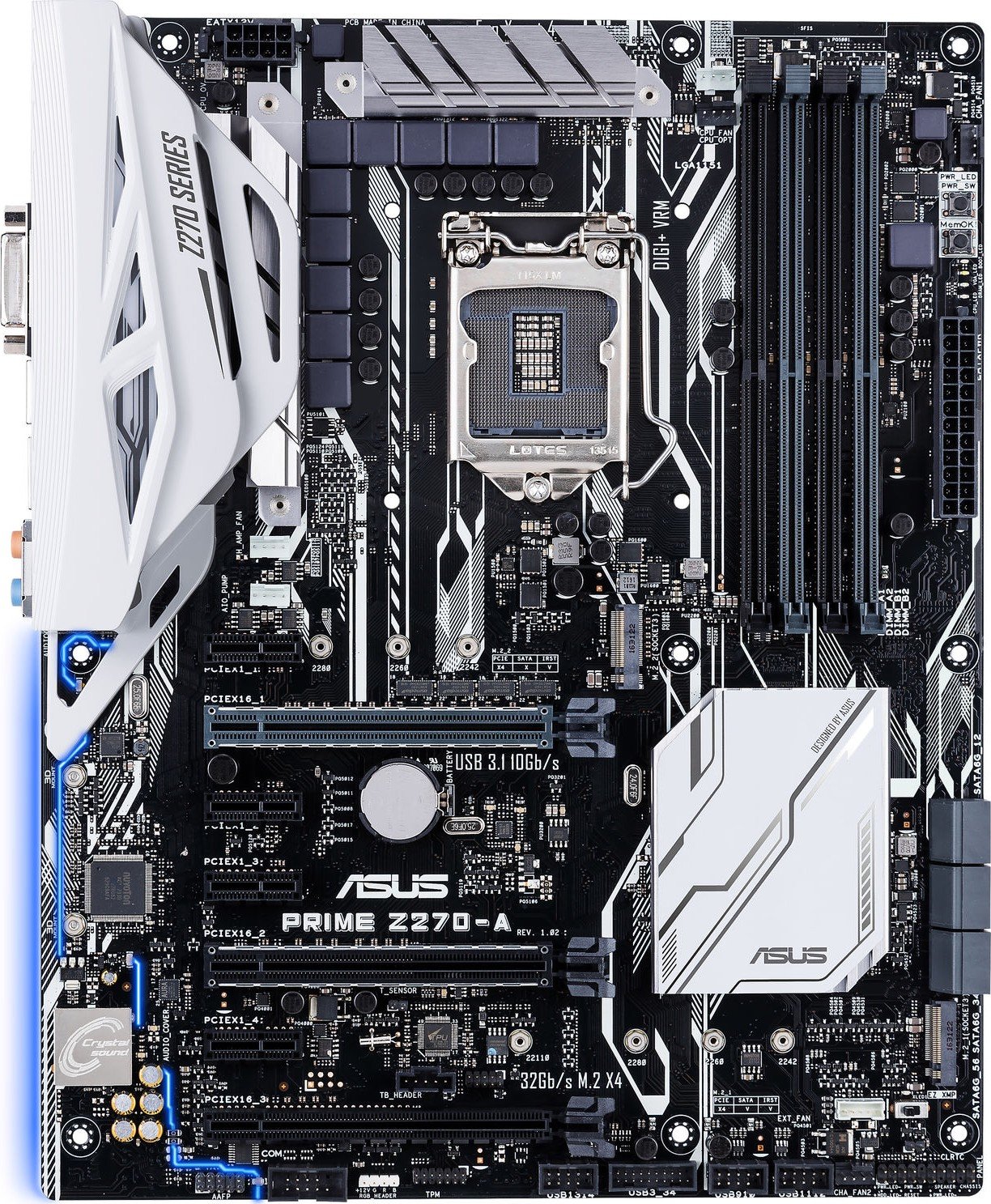 Материнская плата Asus Prime Z270-A s-1151 Z270 купить | Elmir - цена ...