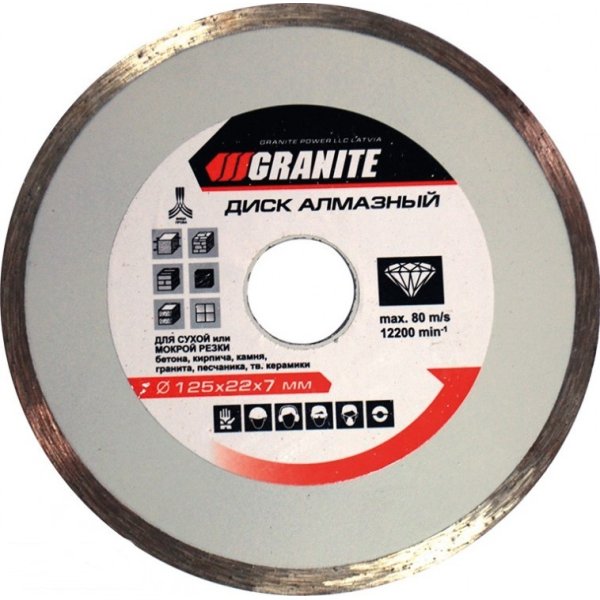 Диск отрезной Granite Universal 125 мм 9-05-125 купить | ELMIR - цена ...