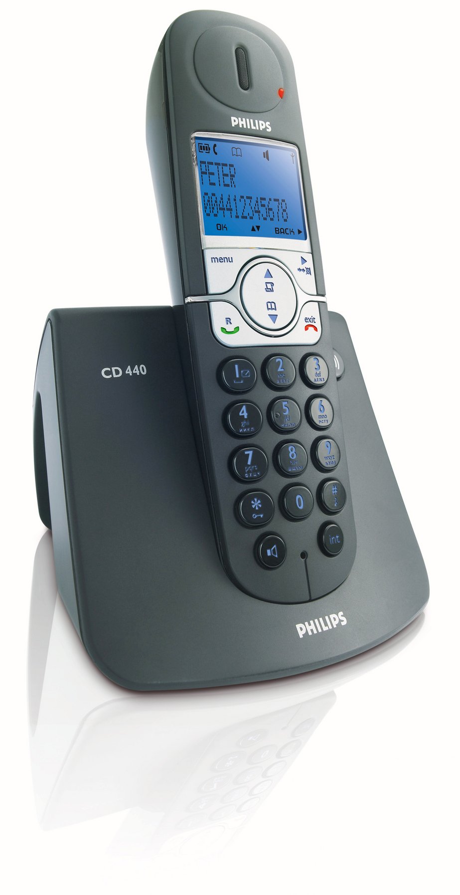 Радиотелефон DECT Philips CD4401B/51 купить | ELMIR - цена, отзывы ...