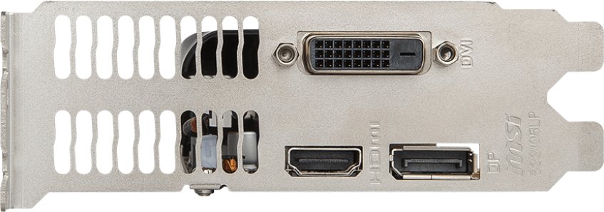 Видеокарта MSI PCI-E GeForce GTX1050 Ti 4GB DDR5 (GTX 1050 TI 4GT