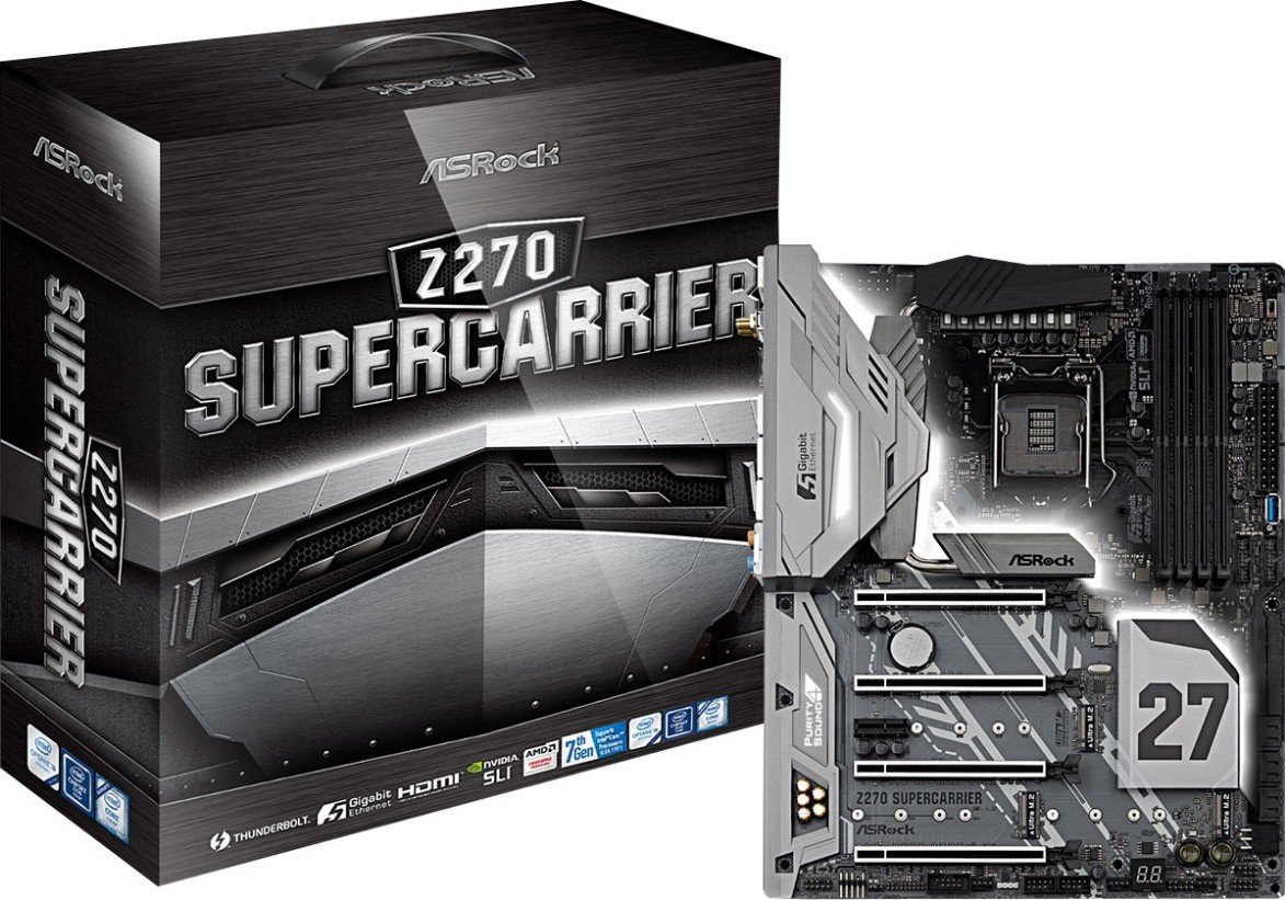 Материнская плата ASRock Z270 SuperCarrier s-1151 Z270 купить | Elmir ...