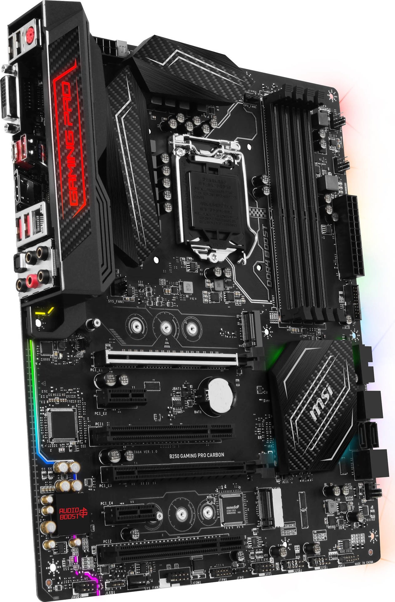Материнская плата MSI B250 Gaming Pro Carbon s-1151 B250 купить | Elmir ...