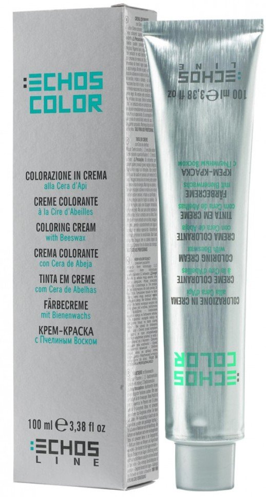 Крем-краска для волос Echosline Echos Color 6.72 Темно-русый шоколадный ...