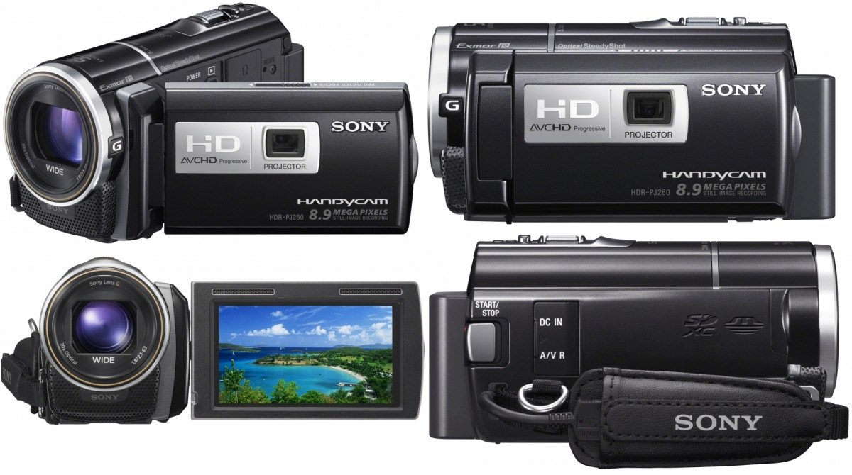 Цифровая видеокамера Sony Handycam HDR-PJ260 Black купить | ELMIR ...