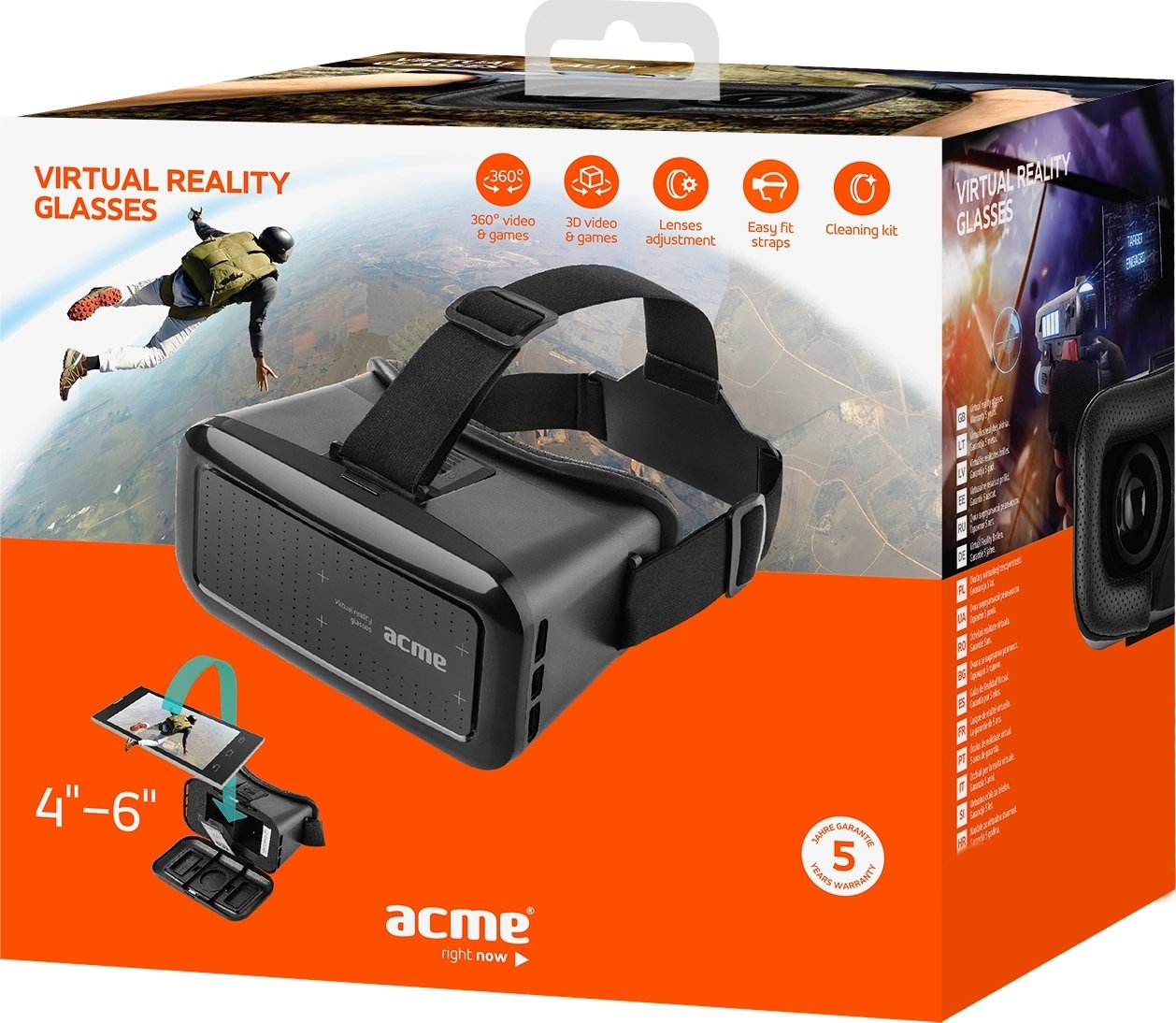 Очки виртуальной реальности Acme VRB01 Virtual Reality Glasses ...