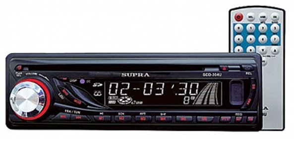 Автомагнитола Supra SCD-304U купить | ELMIR - цена, отзывы, характеристики