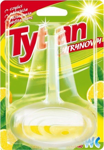 Ароматизатор tytan для туалета 40г лимон (5900657510103)