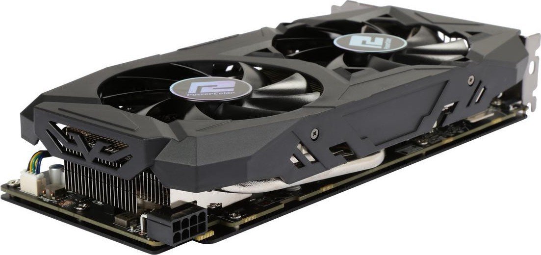 Видеокарта PowerColor PCI-E Radeon RX 580 4GB DDR5 Red Dragon (AXRX 580 ...