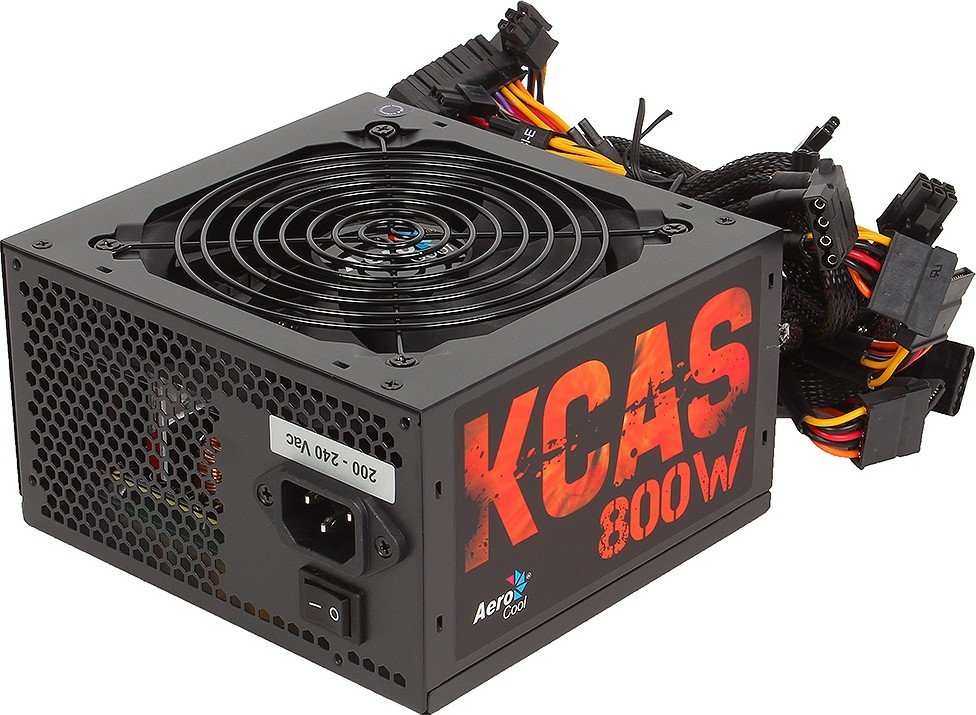 Блок питания 800W AeroCool KCAS-800 (ACPB-KC80AEC.11) купить | Elmir ...