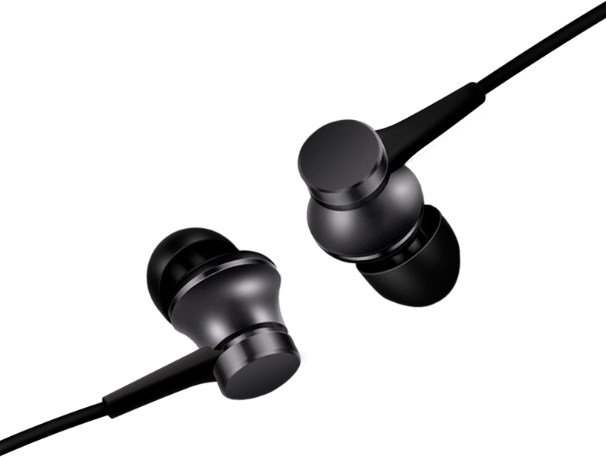イヤホン Mi Наушники Xiaomi Mi In-Ear Headphones Basic Matte Black (ZBW4354TY